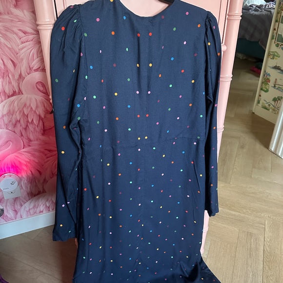 FARM Rio Lucy Dots V-Neck Dress NWT - Picture 9 of 10